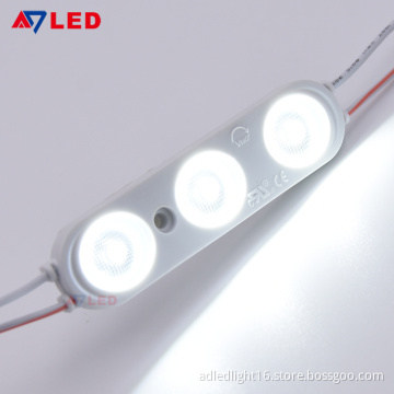 Adled light viscom exhibition most popular 2.5w 3lens injection led module for light box